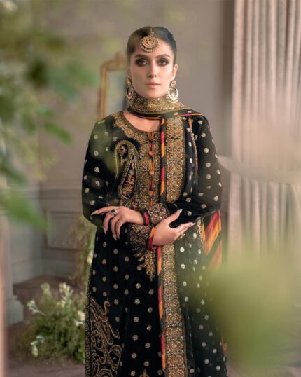 black velvet suit