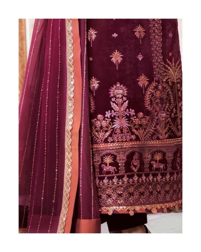 pink velvet suit womens