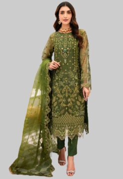 Green Wedding salwar kameez