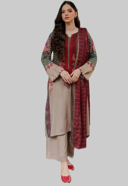 charizma 3Pc linen dress for women