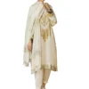 Gul Ahmed evening off white embroideredd salwar kameez