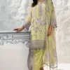 Luxurious Woven Net Suit with Embroidered Details | Muzlin 2024 10A