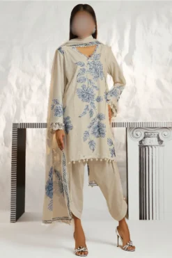 Muzlin 11a 2024 | embroidered lawn dress for summer days