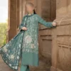 Sea-Green Luxury Embroidery Suit | Best for Formal Wear